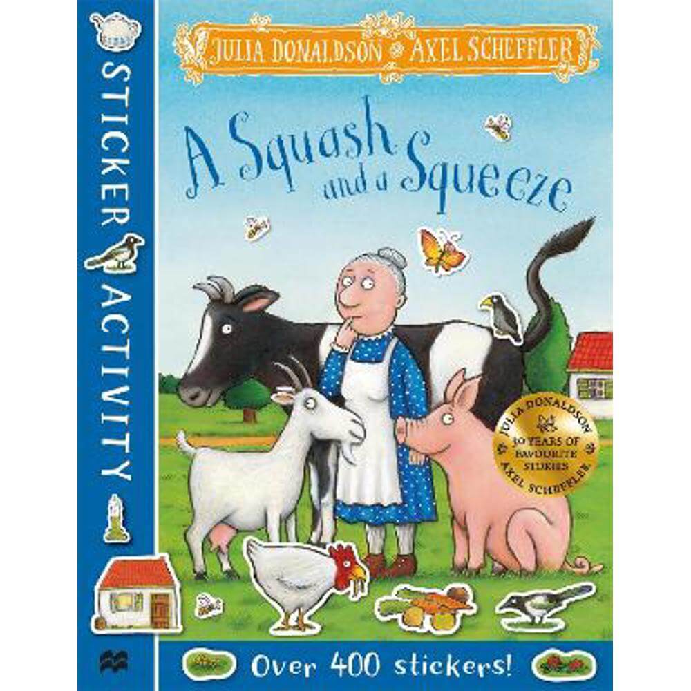 A Squash and a Squeeze Sticker Book (Paperback) - Julia Donaldson